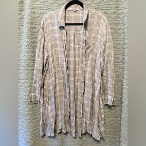 Old Navy Button up shirt dress - size XXL